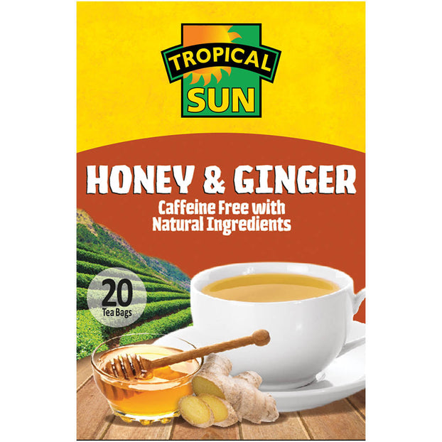 Tropical Sun Honey & Ginger Tea - 20 Bags Pack – The Spice Porter